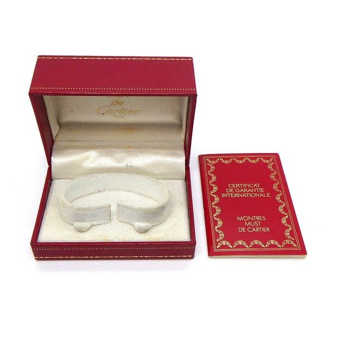 カルティエ Cartier 腕時計 マスト ヴァンドーム SM ゴールド/ワイン  