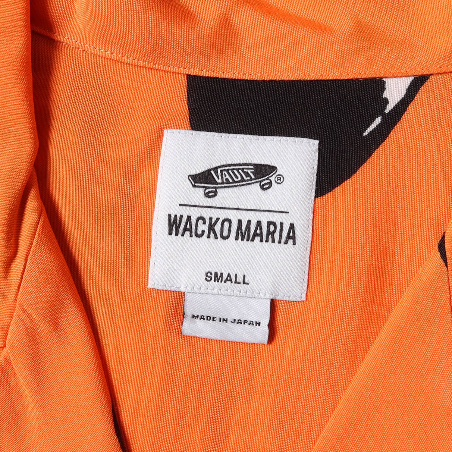 美品 WACKO MARIA ワコマリア シャツ サイズ:S 21SS VANS VAULT 
