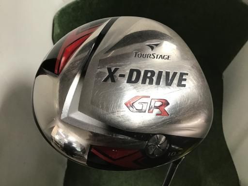  【中古】 ブリヂストン TOURSTAGE X-DRIVE GR(2010) 10.5° ドライバー DR Tour AD B10-03w (フレックスR) メンズ 男性用 右利き 右用 Cランク ゴルフクラブ ドライバー