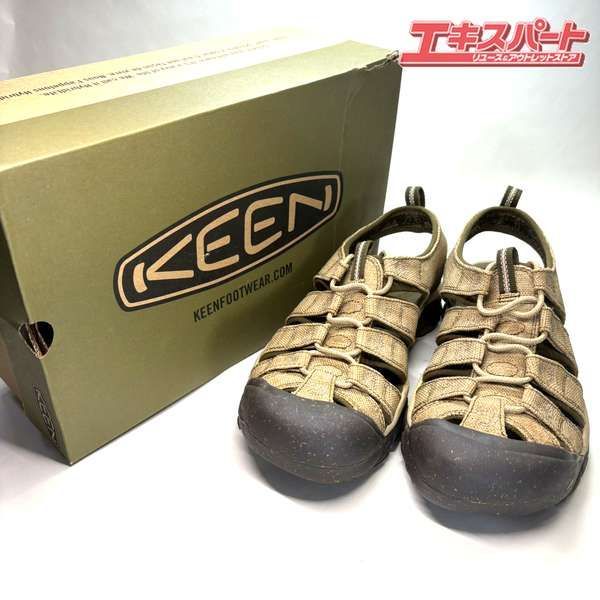 KEEN ニューポート　27cm キーン ニューポート ドット柄 水玉 27 5cm ネイビー メンズ