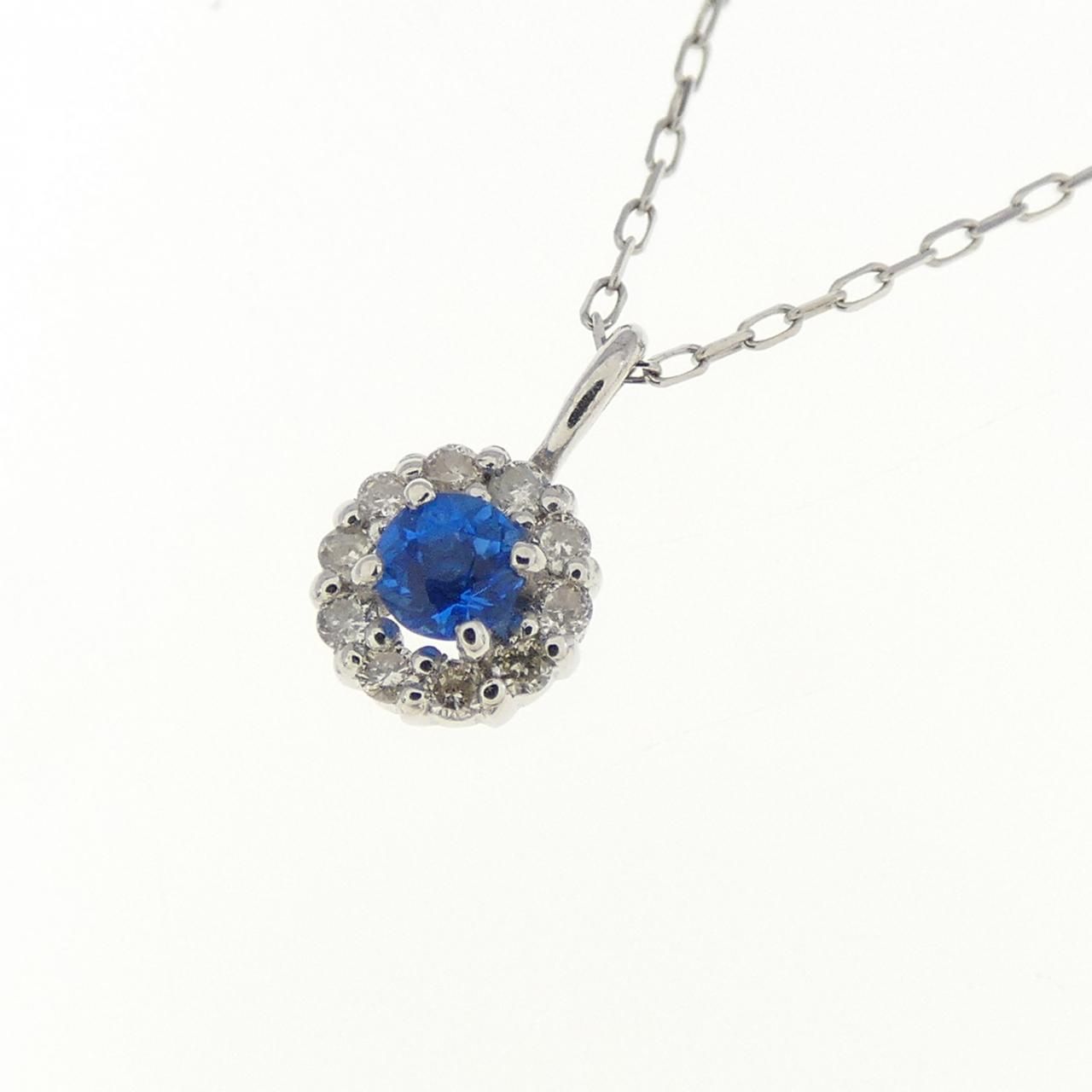 新品】PT900 アウイナイト ネックレス 0.03CT - メルカリ 