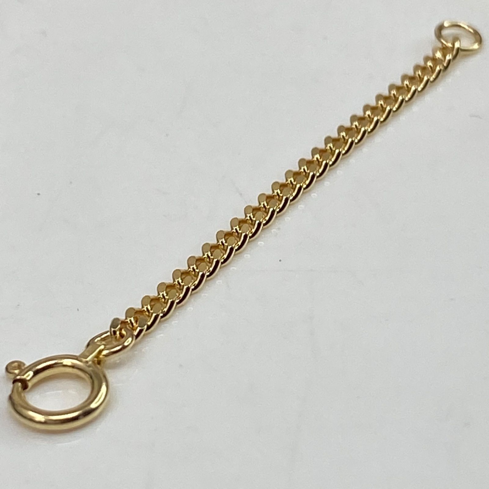 k18YG AU750 18金 イエローゴールド 延長アジャスター 5センチ