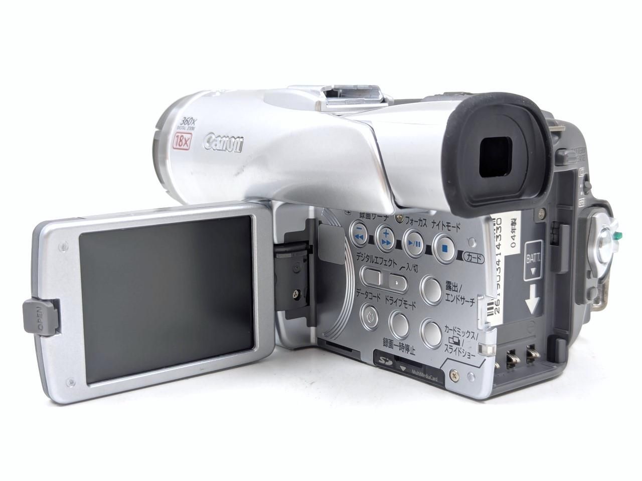 miniDVのダビングに Canon