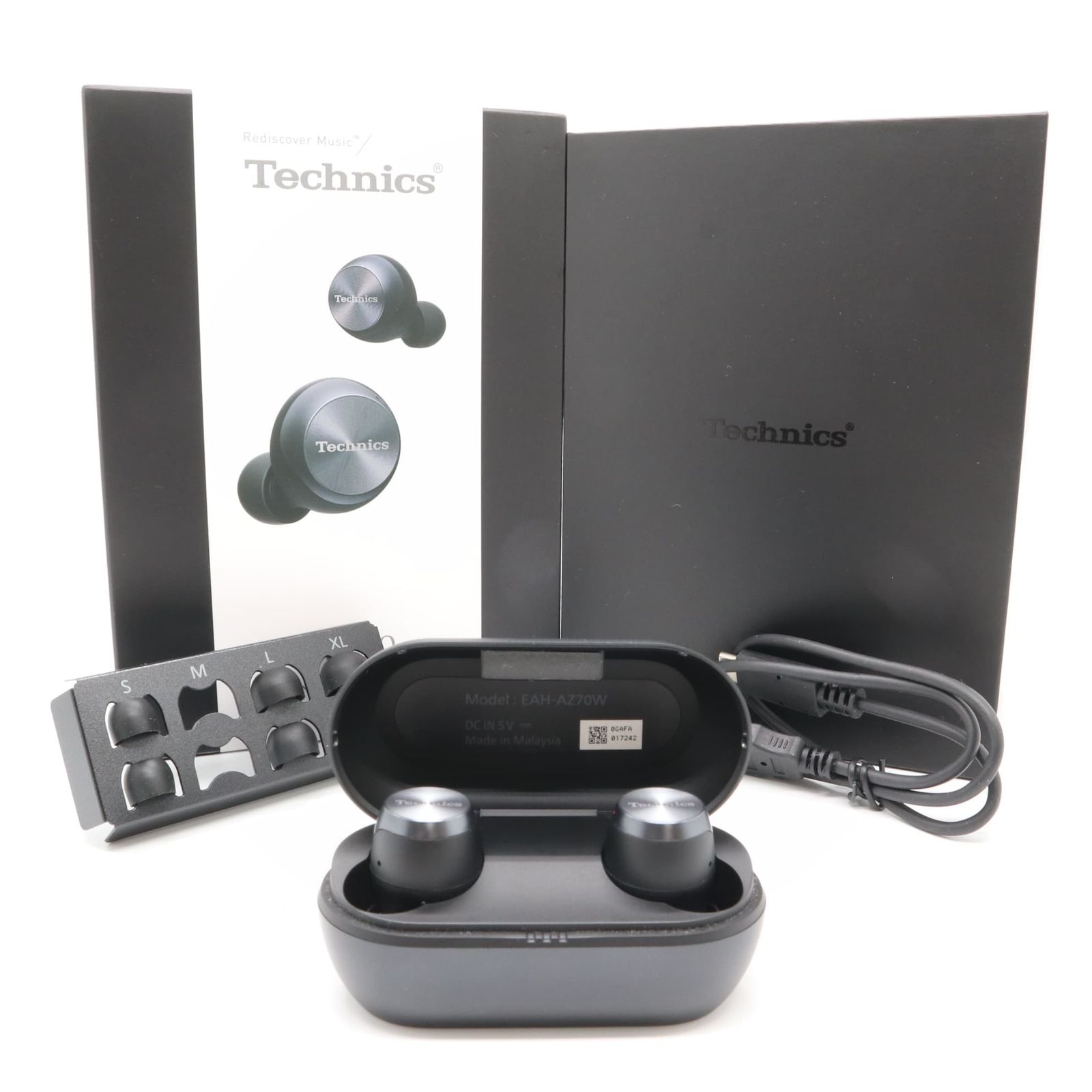 テクニクス Technicsワイヤレスイヤホン EAH-AZ70W-K ブラック