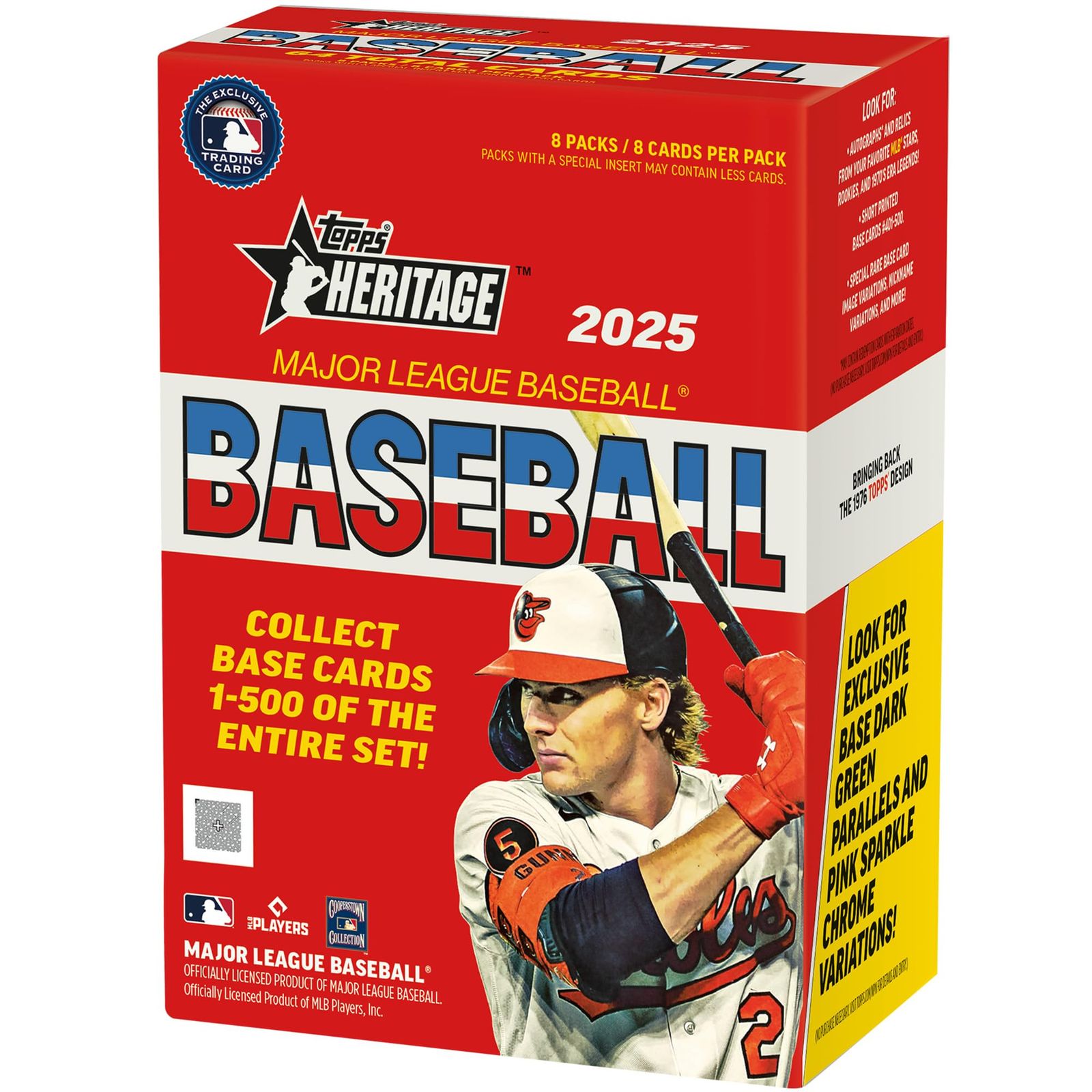 2025 Topps Heritage Baseball - バリューボックス。 【公式通販】