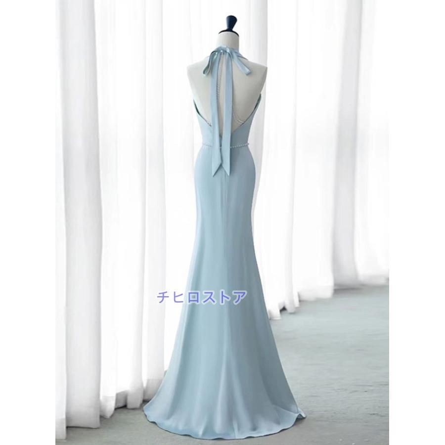 バックレスドレス マーメイド