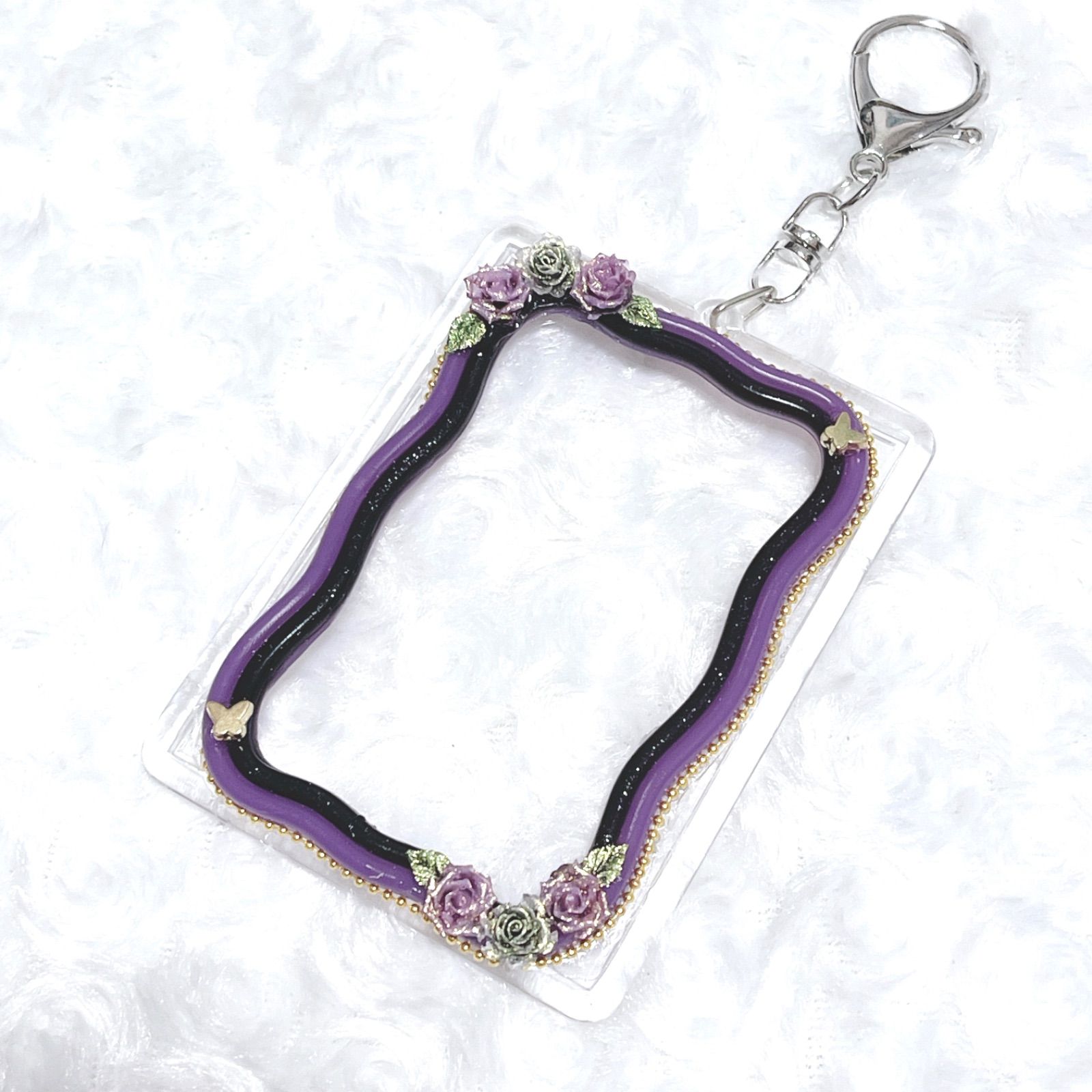YuRi　推し活　トレカケースデコ　クレイデコ　硬質ケース　キーホルダー 1b8aaae2bbde973f5bd05886889682