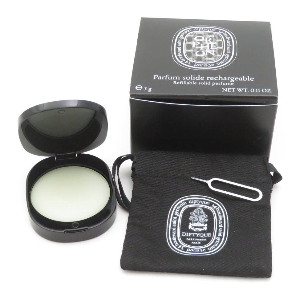 diptyque ディプティック ソリッドパフューム オルフェオン 練り香水 1点 3g フレグランス 残量多 BM11151AK
