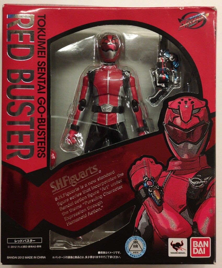 バンダイ S.H.Figuarts 特命戦隊ゴーバスターズ レッドバスター