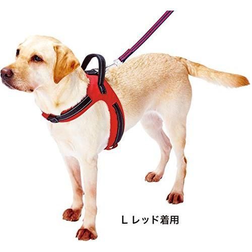 ペティオ Petio ラブハーネス レッド L サイズ