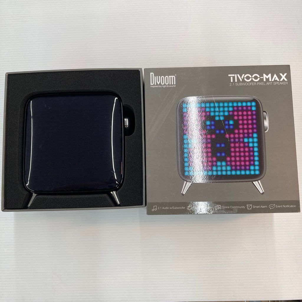 DIVOOM Tivoo TIVOO-MAX Bluetooth スピーカー ブラック - メルカリ