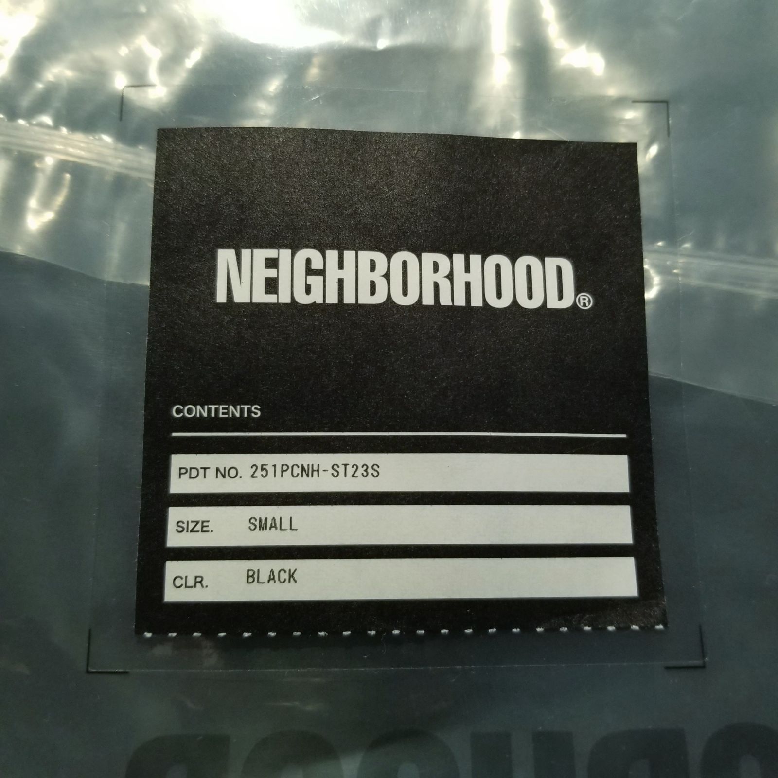NEIGHBORHOOD 25ss DSMG Tee S/S 2 S BLACK ネイバーフッド DOVER