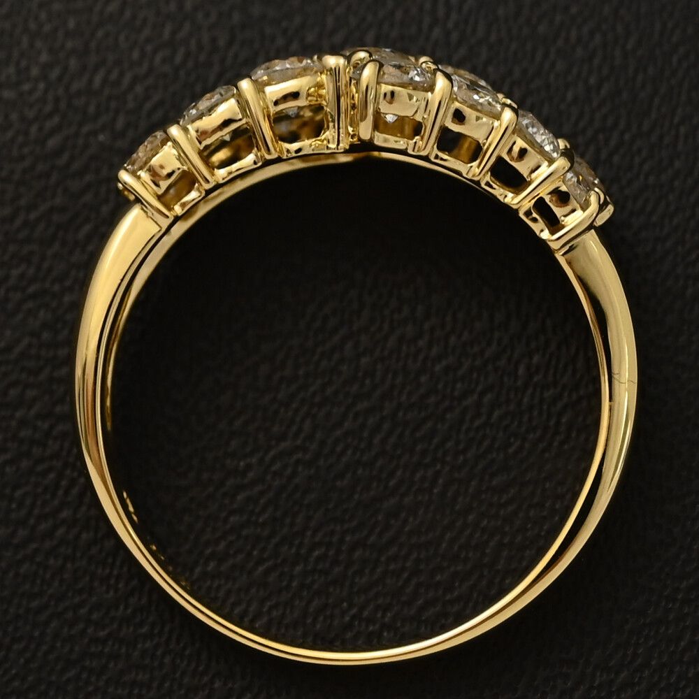 1.13ct ダイヤモンド リング･指輪 K18YG 750-3.7g 13号 53 イエローゴールド プレゼント 記念日 4月誕生石 ♀ N レディース 590202 SIROKUMA-CORPORATION_COM