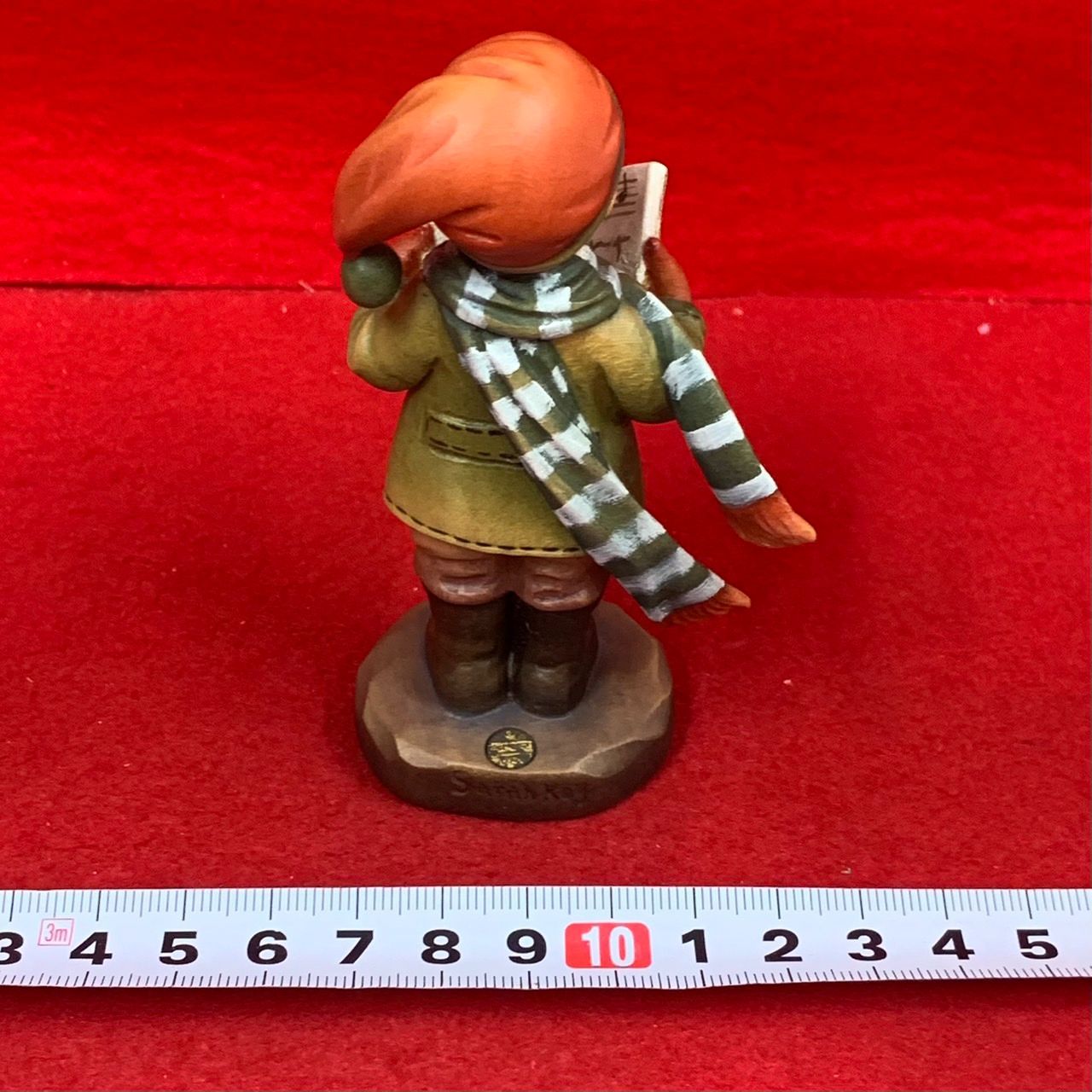 ピノキオアンリANRIサラケイ木彫り人形イタリア10cmレア