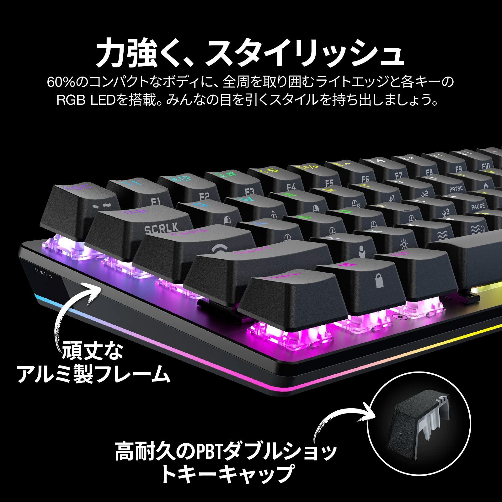 在庫処分】USB-A K70 PRO MINI RGB 60% CORSAIR ワイヤレスゲーミング