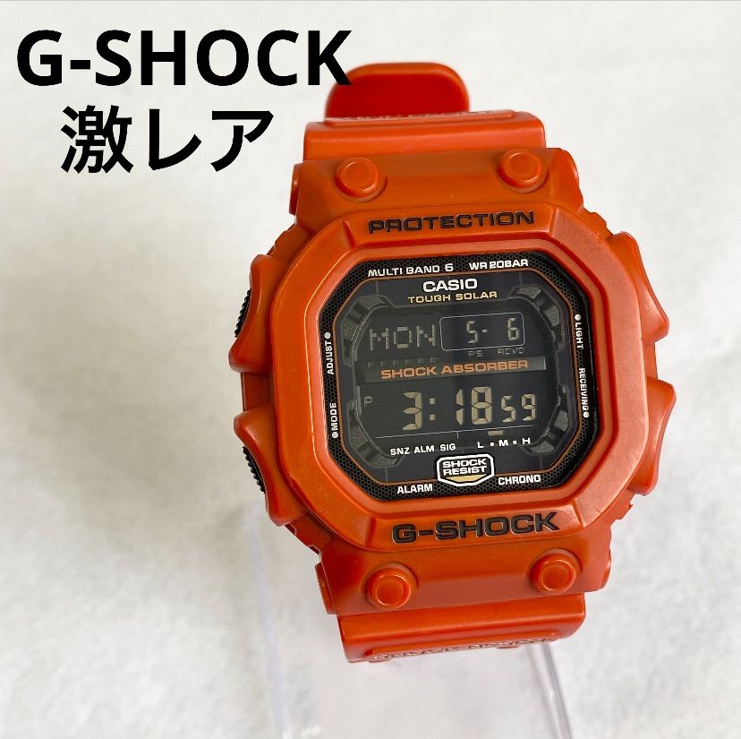 激レア】CASIO カシオ G-SHOCK ジーショック GXW-56-4JF オレンジ タフソーラー 電波ソーラー - メルカリ