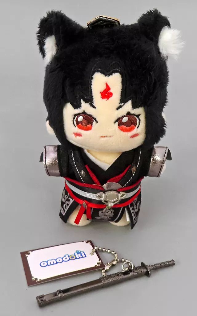 【】雑貨 洛冰河(黒化) ぬいぐるみボールチェーン 「穿書自救指南」