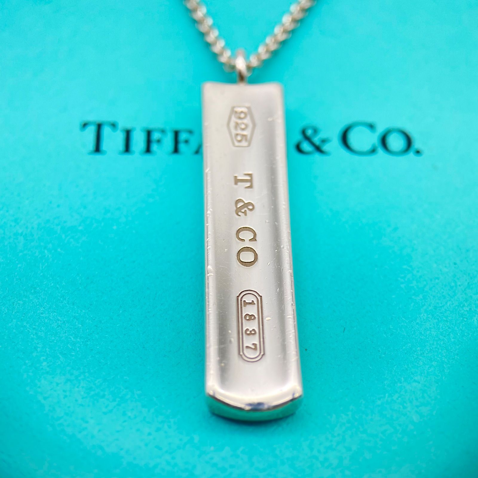 TIFFANY & CO. ティファニー 1837 ナローバープレートネックレス TIFFANY & CO. ティファニー 1837 ナローバープレートネックレス