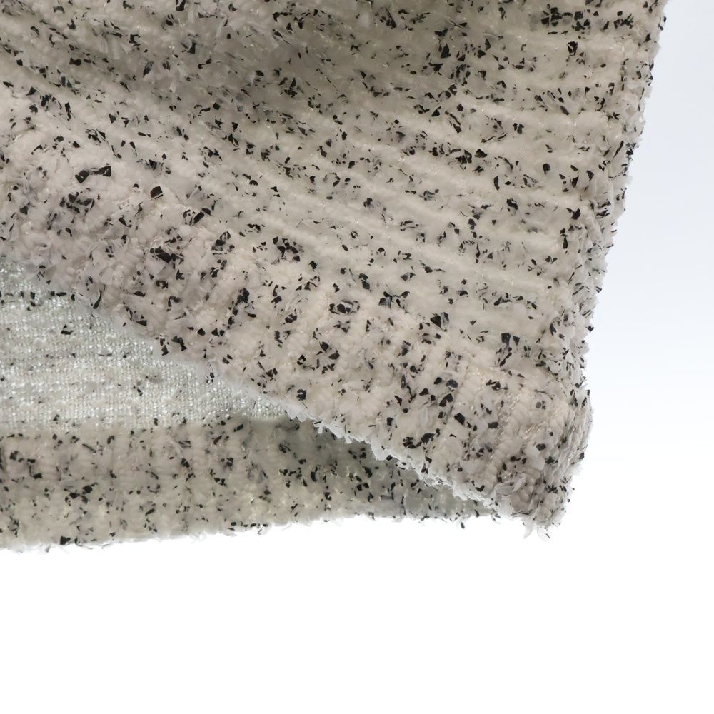 CHANEL (シャネル) ツイード ココマークボタン ノースリーブワンピース  