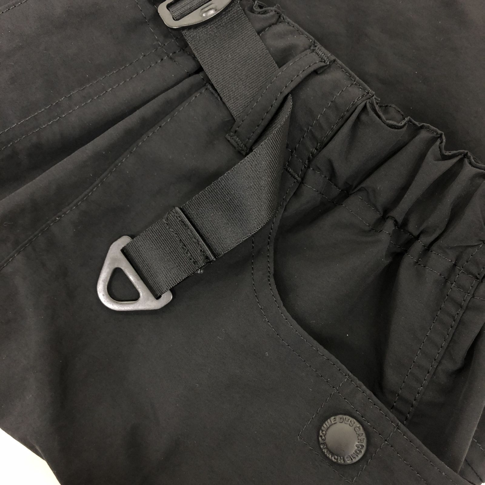 パンツ COMME des GARCONS HOMME AD2024 25SS COMME des GARCONS HOMME PLUS 25ss 定番 エステル縮絨 2タック