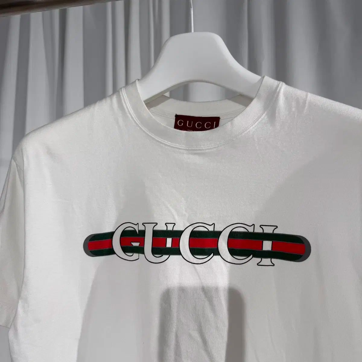 100 ） GUCCI(グッチ) ロゴ プリント 半袖 Tシャツ 【公式通販】