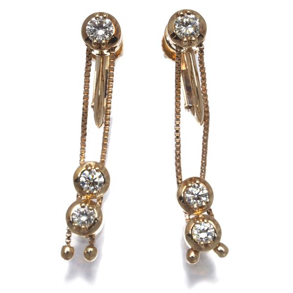 TASAKI タサキ イヤリング ダイヤ ダイヤモンド 0.36ct/0.36ct