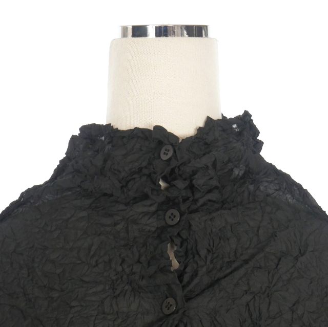 イッセイミヤケ ISSEY MIYAKE ME シワ加工 プリーツシャツ