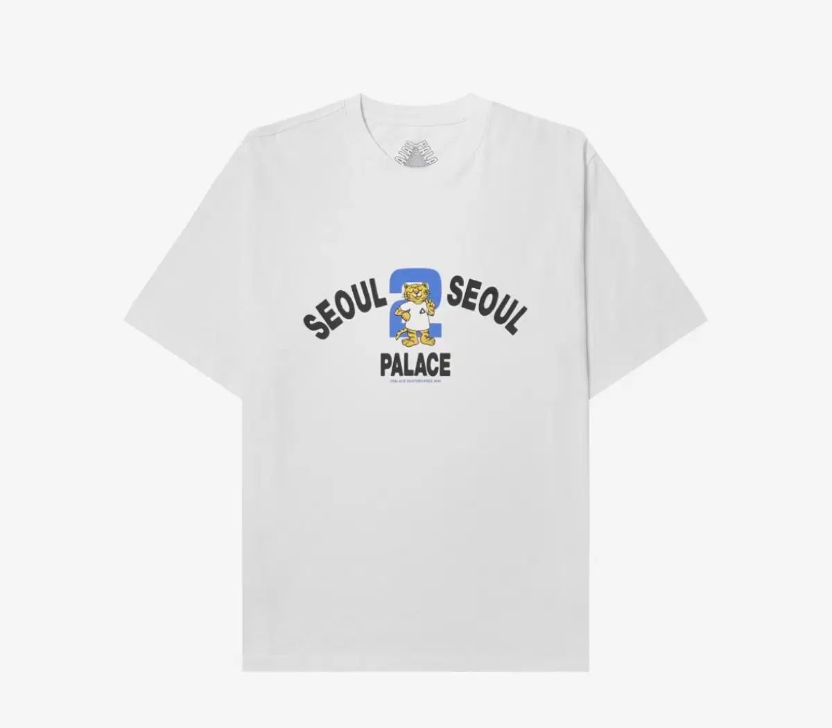 XL PALACE パレス ソウル 2 弘大 半袖 Tシャツ 白 25SS