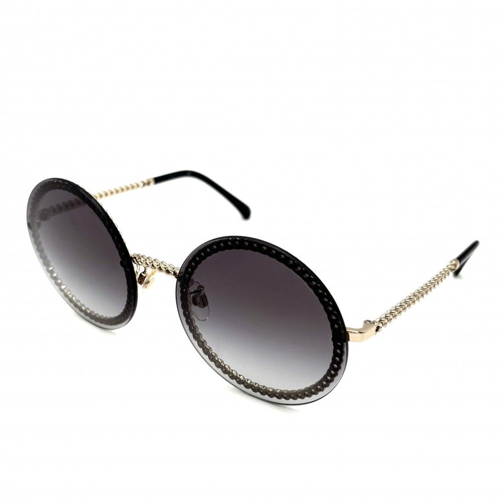 CHANEL シャネル サングラス ラウンドシェイプ アイウェア  