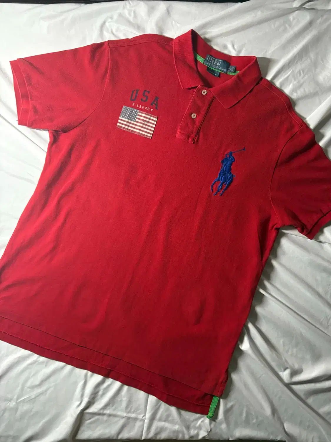 yy 未使用❗POLO 星条旗 BIGPONY 012 半袖ポロシャツ S 未使用❗POLO 星条旗 BIGPONY 012 半袖ポロシャツ S