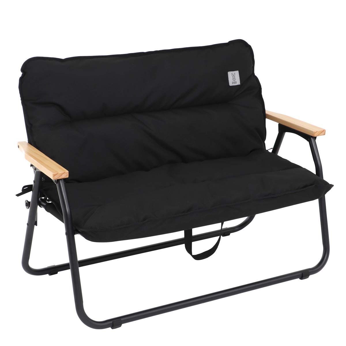 グッドラックソファ DOD ディーオーディー 車内で棚になる2人掛け折りたたみチェア アルミ合金製