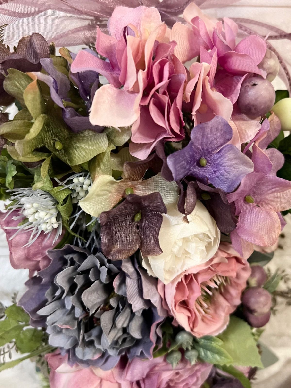 アーティフィシャルフラワー アーティフィシャルフラワーで Wedding bouquet #アーティシャル