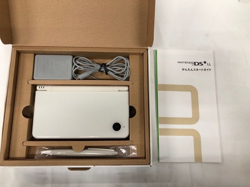 ★未使用品★極美品 ニンテンドーDSi LL ナチュラルホワイト生産終了品 任天堂 DSiLL ニンテンドーDSi LL ナチュラルホワイトUTL-S-WGA