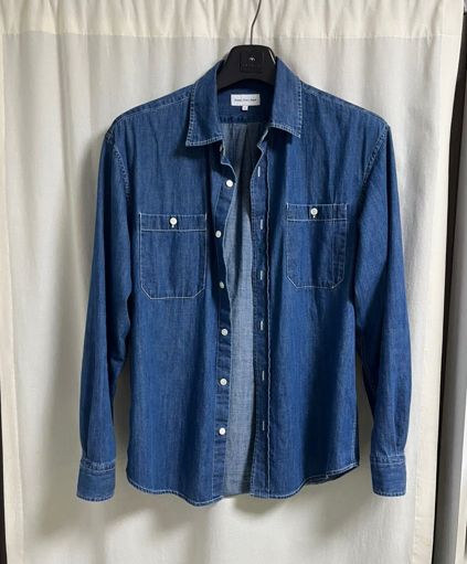 Steady Every Wear SEW デニム ワーク シャツ ミディアム 青 1 サイズ