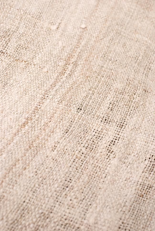 手芸用 ワイルドヘンプの手織り布地 生地 手織り 手芸 ネパール NEXPOTALLINN_EU