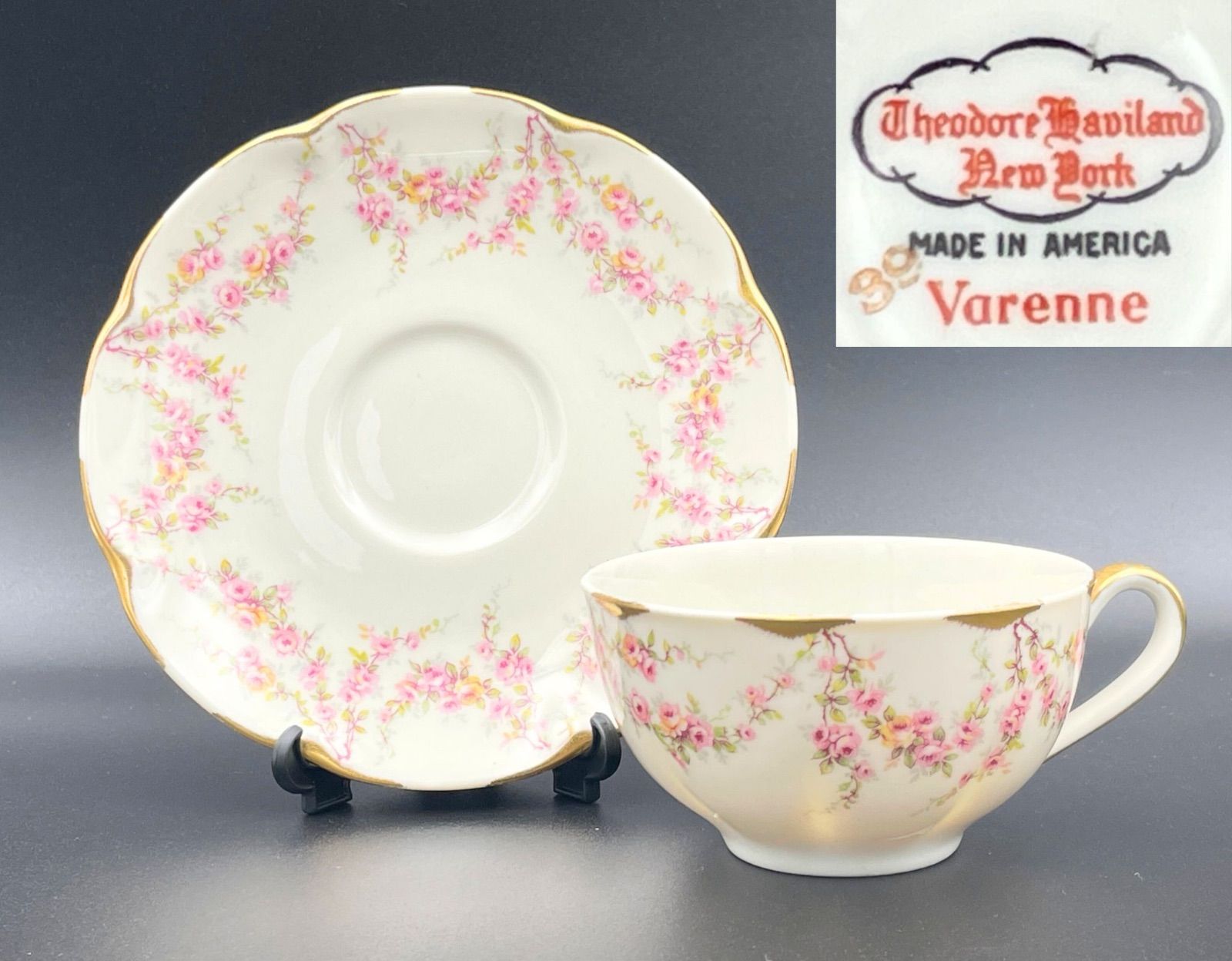 フッチェンロイター 大皿 スカラップエッジ ディナープレート 4枚 フッ