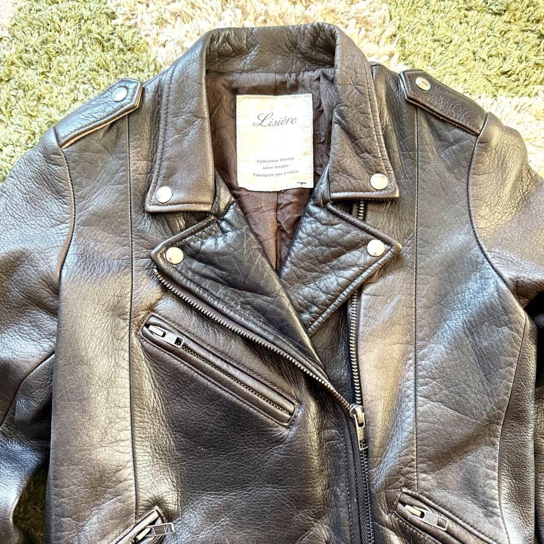Lisiere（リジエール）レザーライダースジャケット Lisiere（リジエール）レザーライダースジャケット
