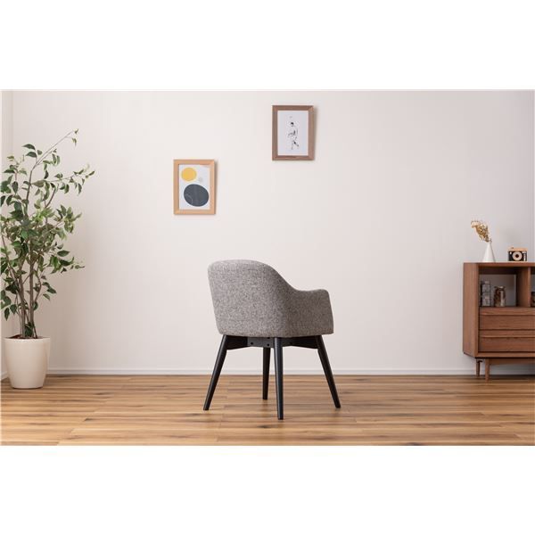 ダイニングチェア 約幅50cm グレー 天然木 アッシュ リビング インテリア家具 生活家具 リビング家具 完成品