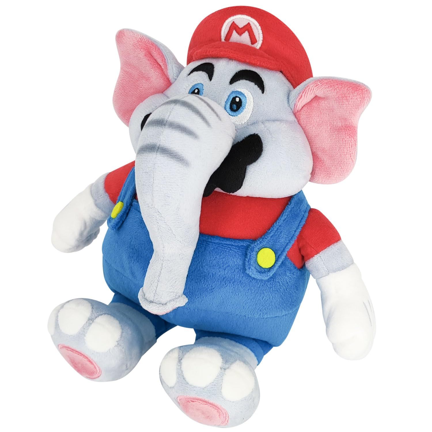 三英貿易 スーパーマリオブラザーズ ワンダー ゾウマリオ (S) W15×D14×H26cm ぬいぐるみ SMW01 