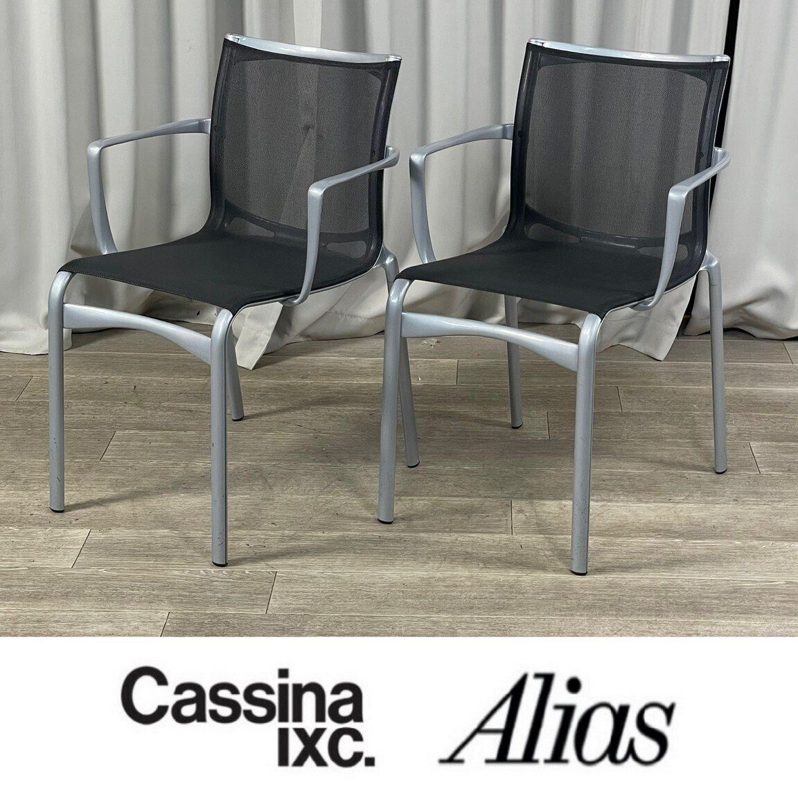 Cassina ixc. Alias アリアス スパゲッティチェア 2脚セット