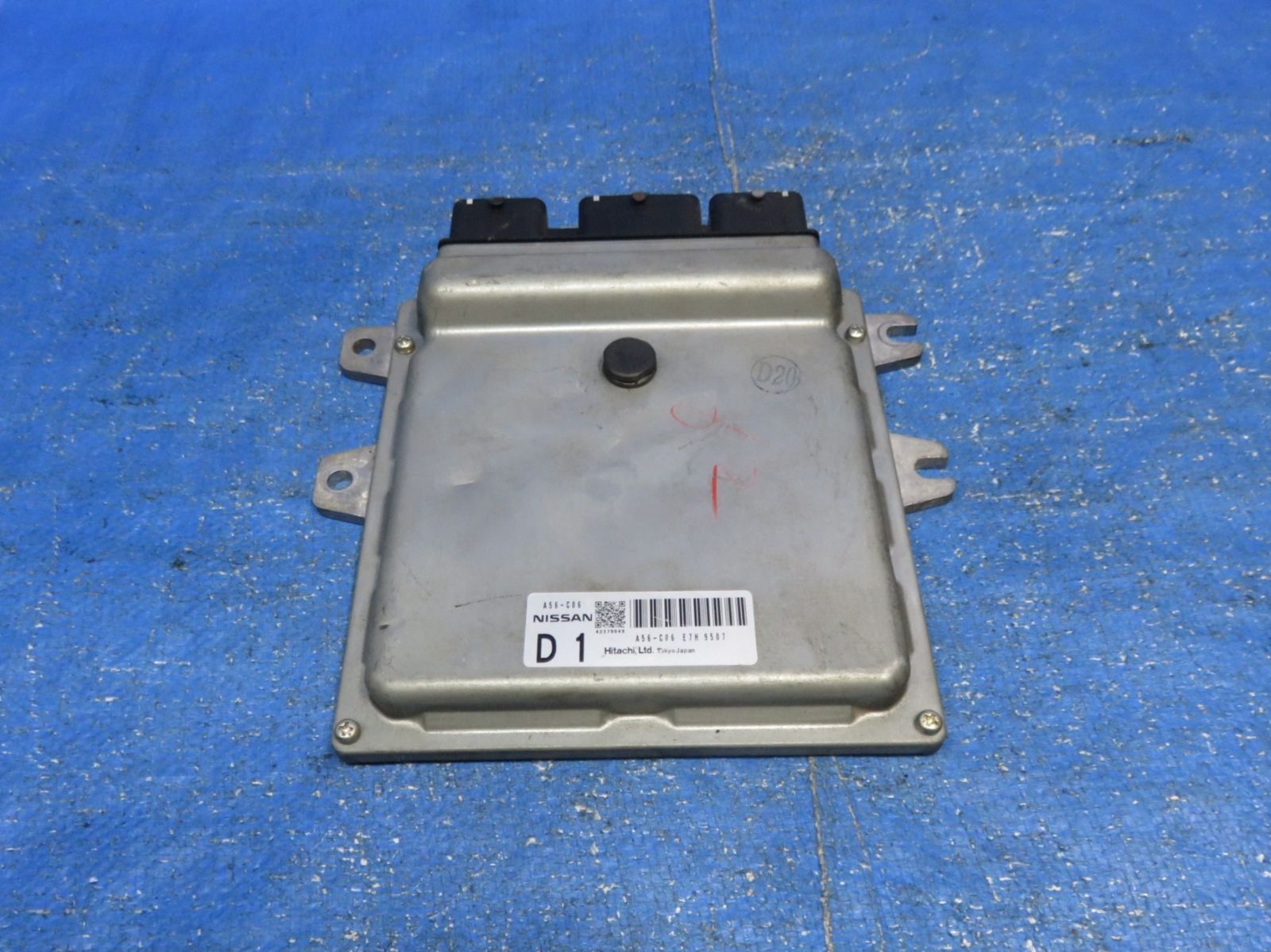 LA6959 日産 ティアナ CBA-J32 エンジンコンピュータ エンジンコントロールユニット 純正 A56-C06 E7H 9507 稼働車外し