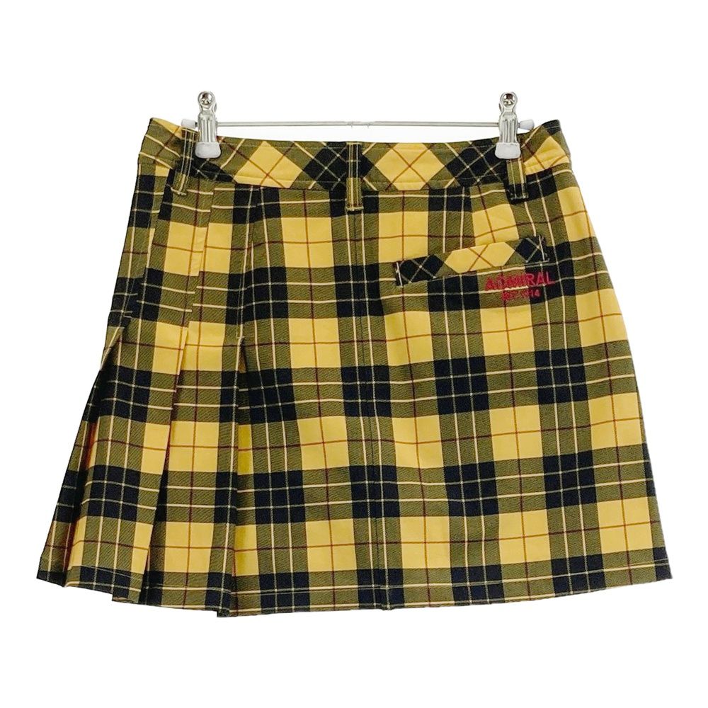 Admiral プリーツスカート　M サイズ：M ADMIRAL アドミラル プリーツ切替 インナー付き