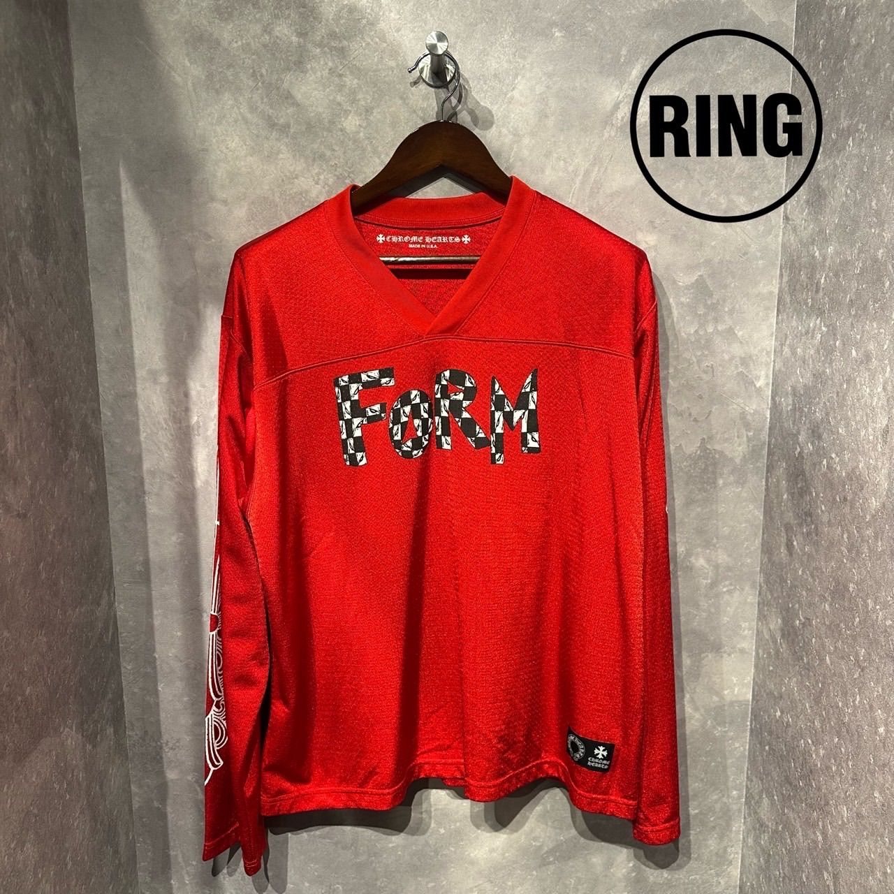 SAINT MICHAEL 23SS LS TEE GAMESHIRT BLACK ゲームシャツ ホッケー