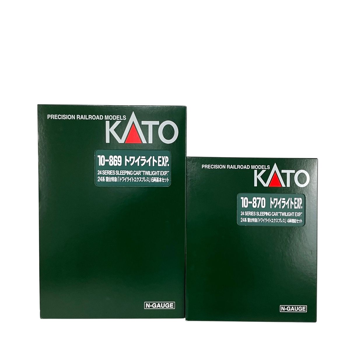 KATO 10-869 10-870 24系 寝台特急 トワイライトエクスプレス 基本 増結 10両セット Nゲージ 鉄道模型 カトー 良好 Y10539776