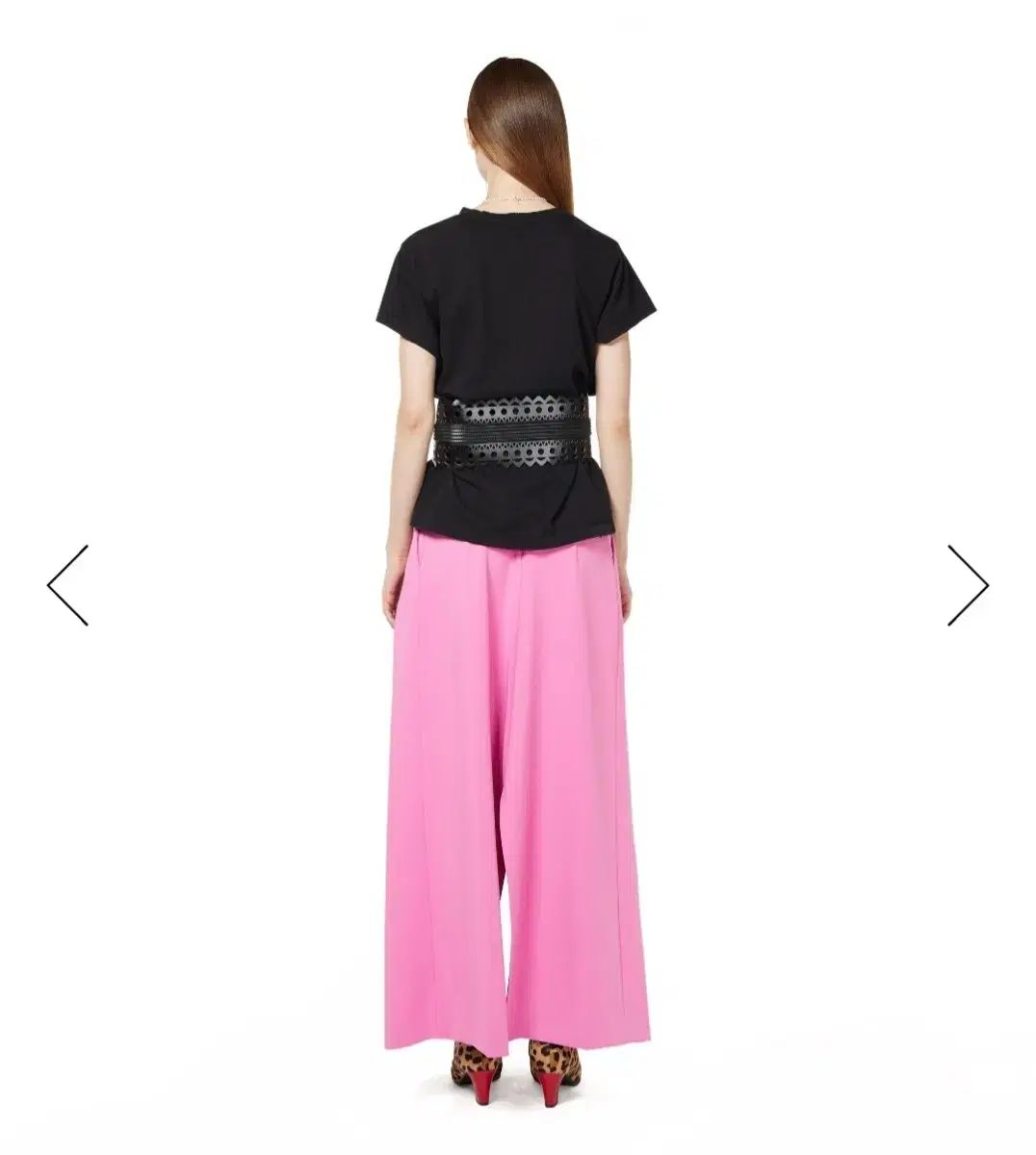 ナンバープロジェクト 36 スリット ディテール ロング丈スカート