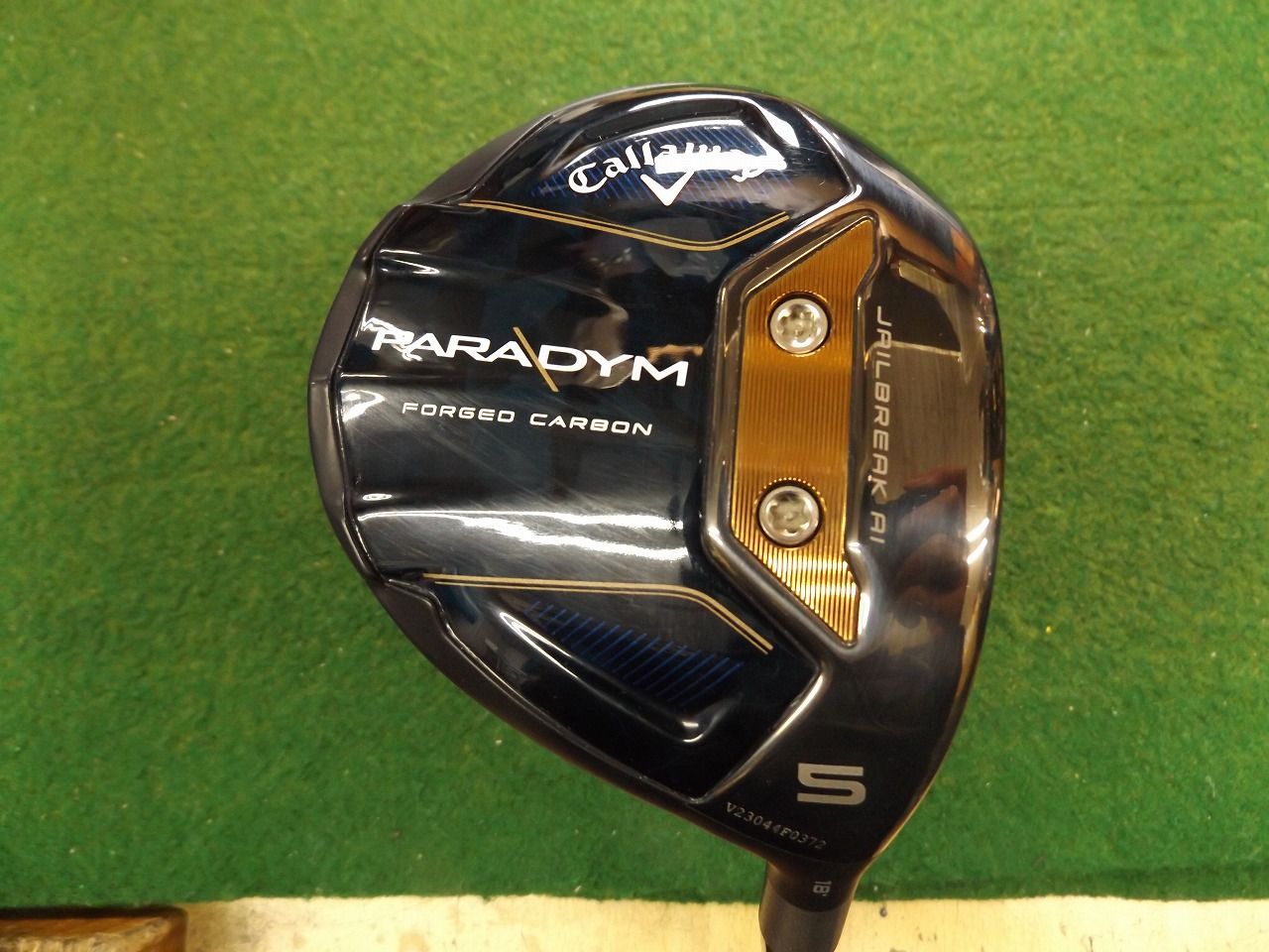 2316 PARADYM 5W 18 純正カーボン S カバー有 キャロウェイ パラダイム フェアウェイウッド ゴルフクラブ.950671