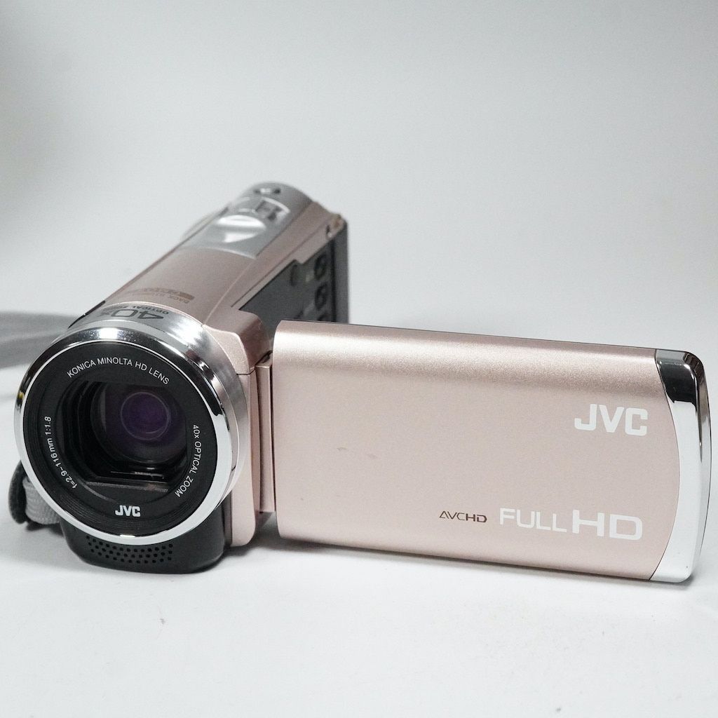 JVC Victor Everio GZ-E600-N ピンク 元箱 動作OK 返金保証
