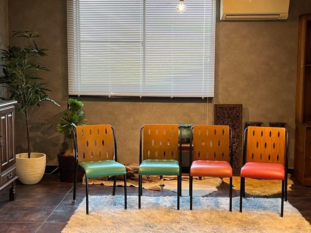 CRES クレス スタッキングチェア シティ系 ビンテージ ポップ RZ