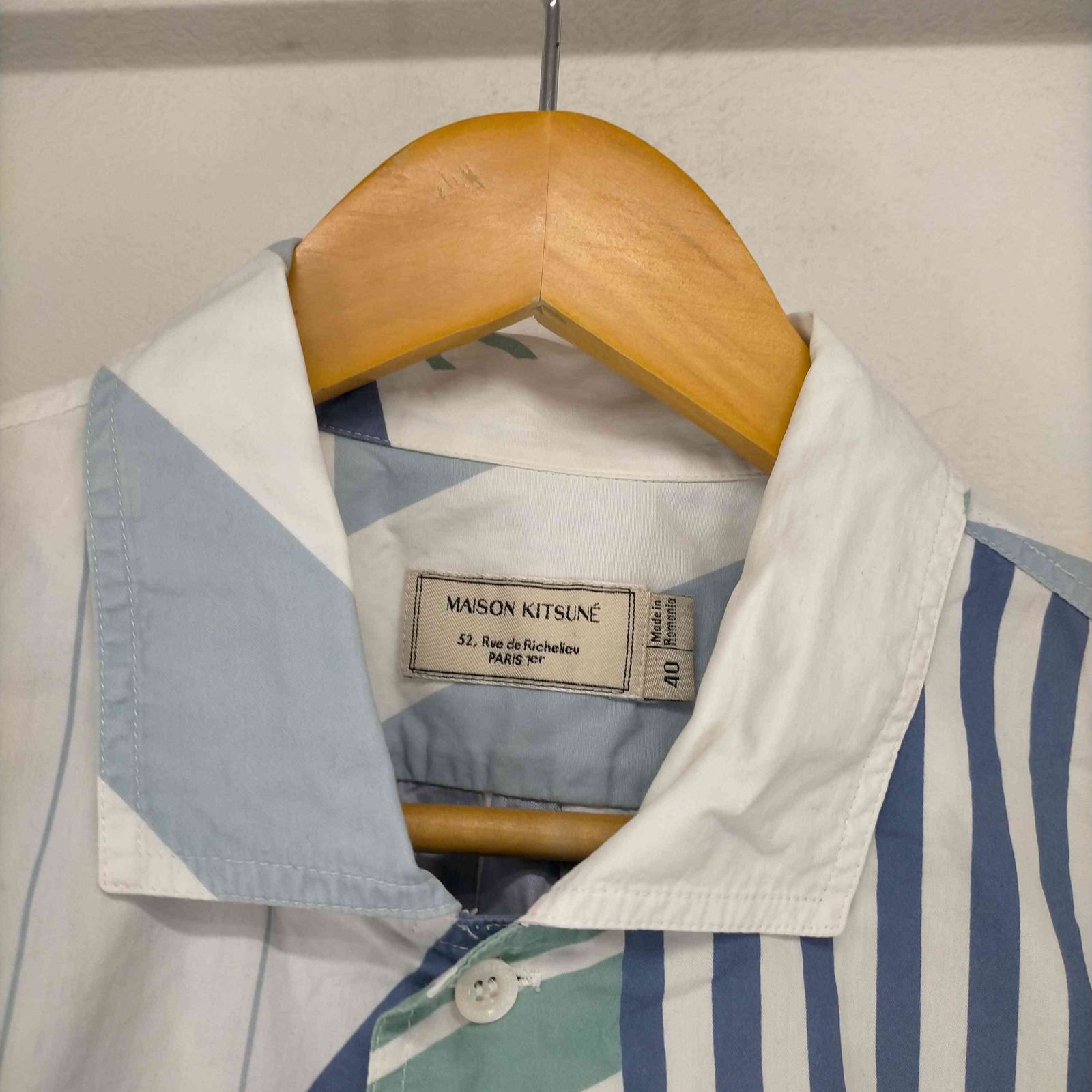 メゾンキツネ maison kitsune 17SS ルーマニア製 ALL OVER PATCH 
