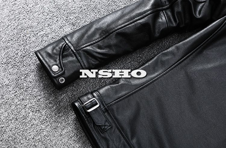 上質 メンズ レザー ジャケット カウハイド 牛革 復刻30's トラッカー